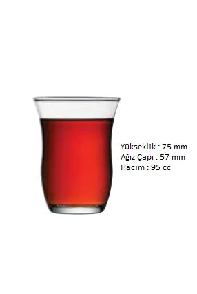 42191 Çay Bardağı 95 cc / Altın Yaldızlı 2