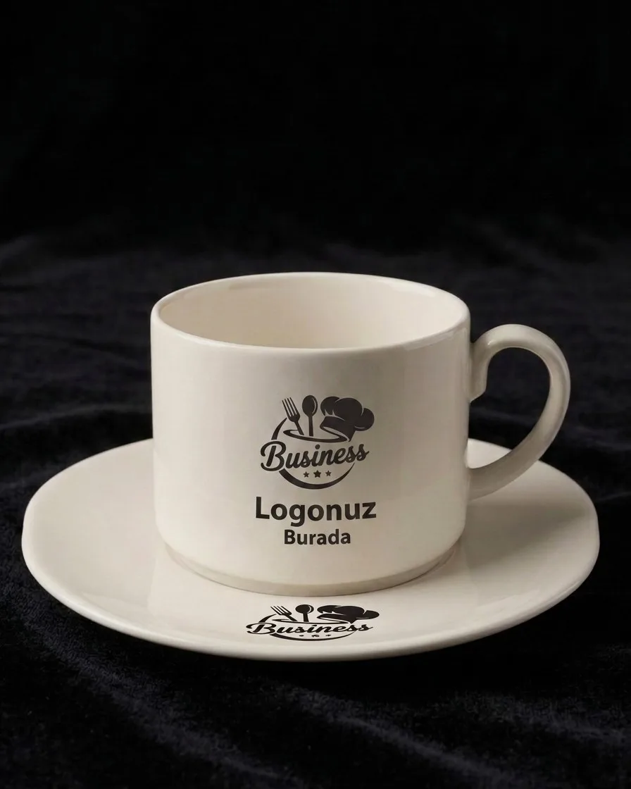 Çay Fincan ve Tabağı Porselen